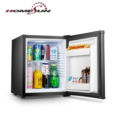 China THERMOELECTRIC 36L Hotel Thermoelectric Silent Minibar , Mini Fridge With Glass Door for sale