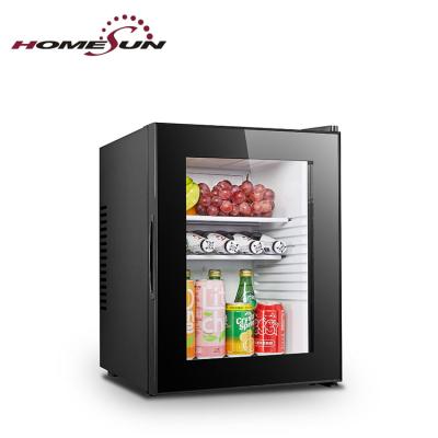 China THERMOELECTRIC hotel home appliance branded 220v no freeze beverage cooler mini soft drink ice cream fridge with lock and key for sale