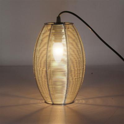 China Modern High Quality Decorative Lighting Metal Lamp Cover Chandelier With Various Shapes Iron Woven Lampshade for sale