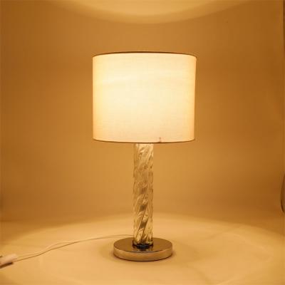 China Simple modern style modern desk lamp reading light glass low lamp for home/hotel decoration table lamps crystal luxury modern for sale