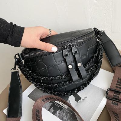 China 2022 Casual Organizer Zipper Crossbody Purses Waterproof Canvas Shoulder Messenger Bags Phone Fanny Pack Women Handbags for sale