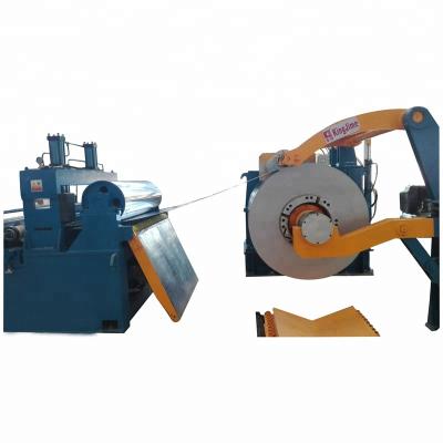 China high speed slitting line sheet metal slitter machine slitter line slitting and rewinding machine KJS-2X1600 for sale