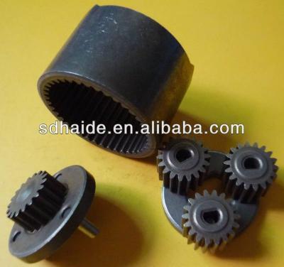 China slewing drive for excavator,planetary gearbox slew drive with hydraulic motor volvo kobelco doosan GM04/05/06/17 for sale