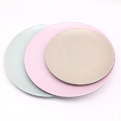 China Disposable Custom Printed Reusable Bamboo Dishes for sale