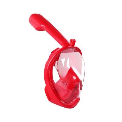 China Unisex Snorkeling Anti-fog Full Face Mask Scuba Diving Waterproof Underwater Mask Snorkeling Tool for sale