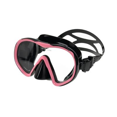 China Waterproof Factory Price Can Be Customized For A Variety Of Colors Beach Adult Dedicated Diving Mask for sale