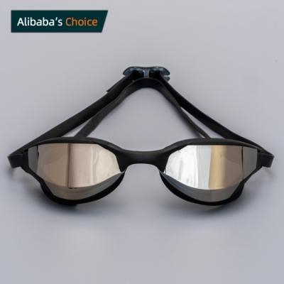 China Hydrodynamic Design Adult Silicone Anti Fog Fashion Design Swimming Goggles for sale