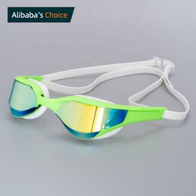 China SBL Custom Professional Competition Anti Fog Swimming Goggles for sale