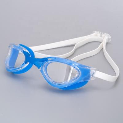 China Innovative Hydrodynamic Design Adult Silicone Anti Fog Swimming Goggles For Racing for sale