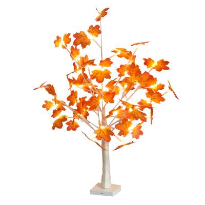 China Battery Operated Outdoor Tree Light Garden Decoration Holiday LED Decor Maple Tree Light for sale