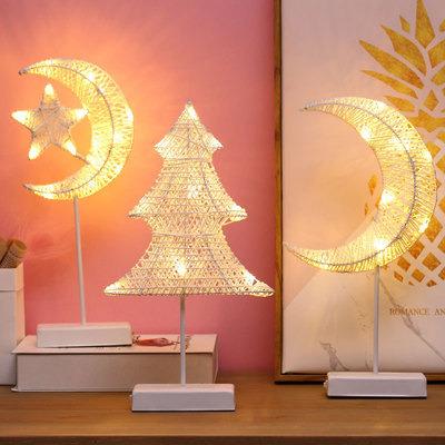 China 2021 modern new type heart shape led style decoration star shape home night light for sale