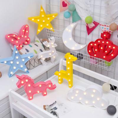 China Best Price Modern Unicorn Marquee Decoration Light Battery Operated for sale