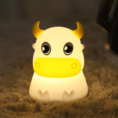 China Night Light Boutique Christmas Decoration Cow Turtle Shape 3D LED Night Light With Function for sale