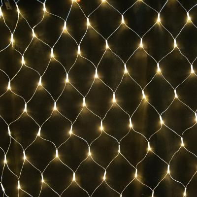 China LED NET Mesh Fairy String Decorative net 200 LED warm white 9.8ft x 6.6ft Tree-wrap lights for Christmas for sale