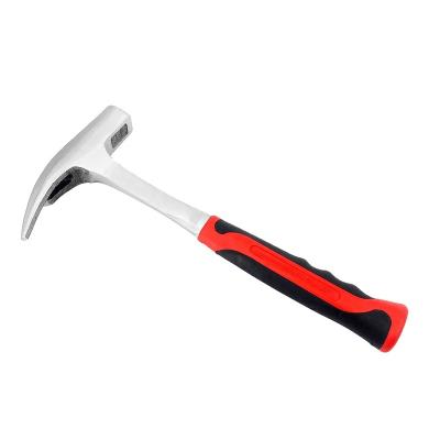 China Claw Hammer All Steel Roofing Hammer With ALL Black Mirror HRC Steel Head Handle Drop Hardware Outdoor Plastic Roofing Tools for sale