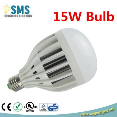 China 2014 New design high bright aluminum plastic led bulb lighting 15w E27 AC220V for sale