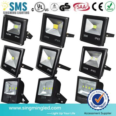 China Free Sample Outdoor IP65 AC85-265V 3000-3200K/6000-6500K Waterproof LED Floodlight for sale