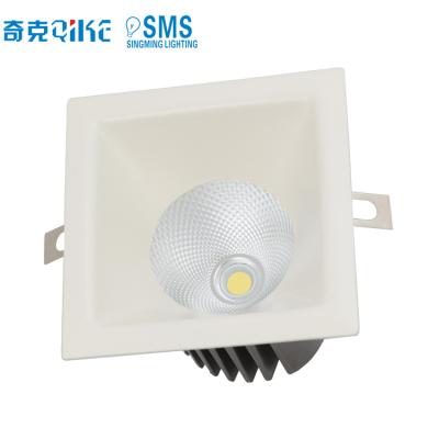 China High Quality Hotel Lighting Recessed Square Shape 15W LED Downlight for sale