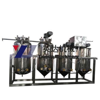 China Multifunctional Farms Edible Crude Palm Oil Processing Refinery Machine Vegetable Oil Plant for sale