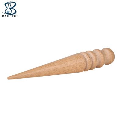 China Leather Edge High Quality Wood Material Leather Working Polishing Tool For Leather Polishing Working for sale