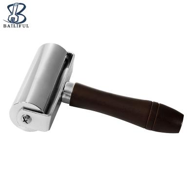 China Multi Functional Push 100mm/3.94inch Leather Pressing Wheel Tools DIY Leather Hand Tool Leather Vertical Grinding Wheel for sale