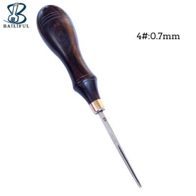 China High Quality Wood Leather Craft Tools 0.7mm Sandalwood Leather Edge Working Leather Beveler for sale