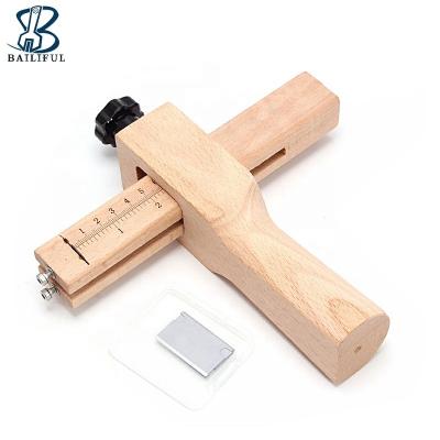 China High Quality Leather Craft Tool Band and Strap DIY Leather Working Adjustable Wood Cutter Leather Trim Cutting Tools for sale