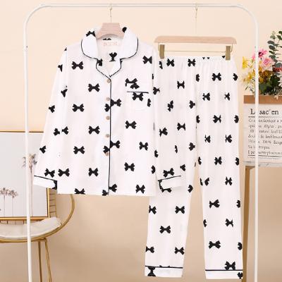 China QUICK DRY milk silk cardigan pajamas Amazon long sleeve pants homewear plus size plus size Fatmm 250Jin for sale