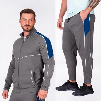 China anti-wrinkle 21351 2021 European and American spring and autumn men's sports long sleeve new leisure leisure suit for sale