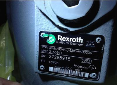 Китай Мотор A6VM200DA1/63W-VAB020B Rexroth переменного смещения гидровлический продается