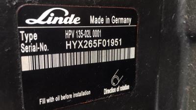 Китай Linde HPV135-02L 0001+HPV135 Hydraulic Piston Pump/Main Pump продается