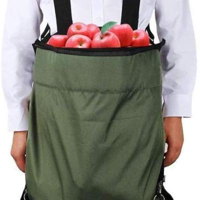 China Garden Vegetable Fruit Picking Fruit Picking Bag Vegetable Garden Fruit Picking Apron Orchard Picking Bag for sale