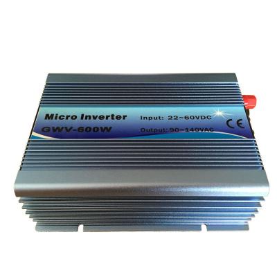 China Drinkable Grid Connected Mini Solar Power Inverter Pure Micro Grid Off Grid Gwv-600W Sine Wave Inverter Solar System 21*16.5*5.3 for sale