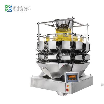 China High Precise 10 Head Multi-Weigher For Nuts/Hardware/Chips for sale