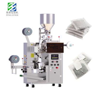 China High Quality Automachine Inner and Outer Automatic Tea Bag/Twine Packing Machine and Label Filter Three Sides Sealing Measuring Cups for sale