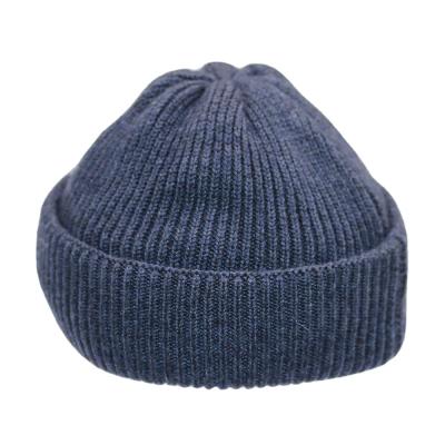 China Woolen Beanie Of Commoners' Hats With Double Layer Knitting for sale