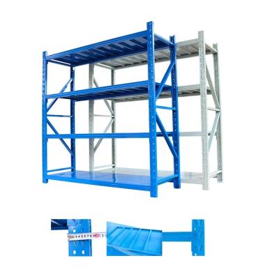 China Multifunctional Corner Shelves Warehouse Racking System Metal Corrosion Protection Slotted Storage Shelf Accessories for sale