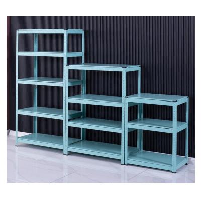 China Sustainable L70 X W40cm Floor Type Four Layer Steel Heavy Duty Rack Iron Rack Shelving Rack for sale