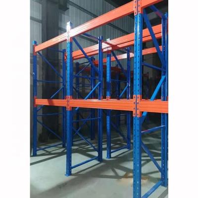 China Industrial Rack Warehouse Pallet Racking System Storage Heavy Duty Double Sided Customized Steel Shelving Shelves for sale