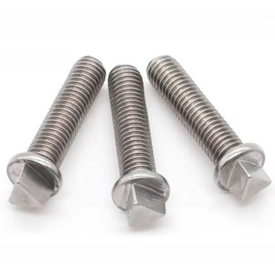 China Stainless Steel Triangular Head Anti-theft Screws for sale