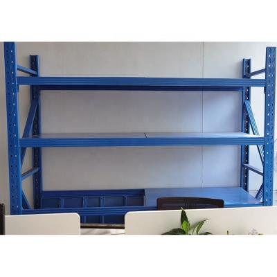 China Corrosion Protection 2000*600*2000 4 Shelves Light Duty Metal Storage Goods Racks For Warehouse for sale