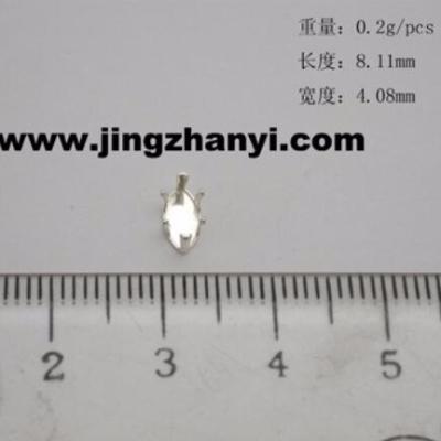 China Jingzhanyi jewelry factory design and manufacture of 925 sterling silver gemstone earrings diamond earrings jewelry accept jewelry accessories customization for sale