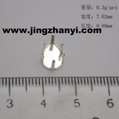 China Jingzhanyi jewelry factory design and manufacture of 925 sterling silver gemstone earrings diamond earrings jewelry accept jewelry accessories customization for sale