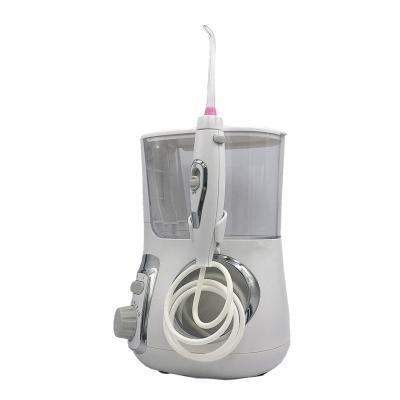 China PP Wholesale Dental Water Jet Flosser Oral Irrigator 1000ml Smart Dental Water Tank Water Flosser for sale