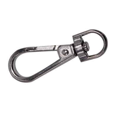 China Eco-Friendly Lobster Clasp Key Ring Stainless Steel Swivel Dog Leash Turning Snap Hook for sale