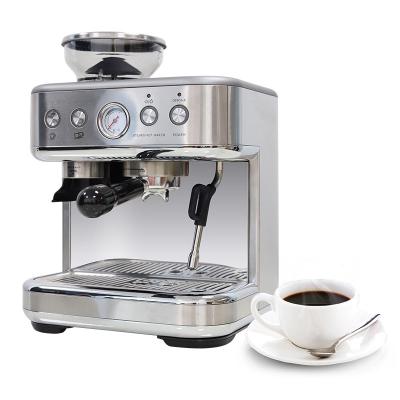 China Household Ouguanxuan OEM Stainless Steel 3 in 1 Electric Coffee Machine for Home and Commercial Use High Quality Coffee Machine for sale