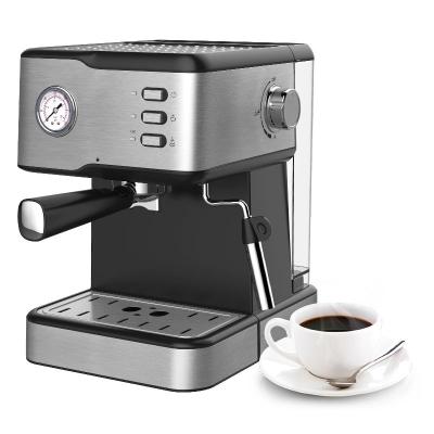 China Wholesale Household Ouguanxuan 15 Bar Italian Espresso Portable 0.8L Coffee Makers With Milk Forward Coffee Machine Use For Home And Office for sale