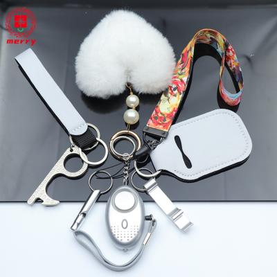 China Self Defense Manufacturer Wholesale Color Verified Plastic Key Chain Customizable Products For Key Chain for sale