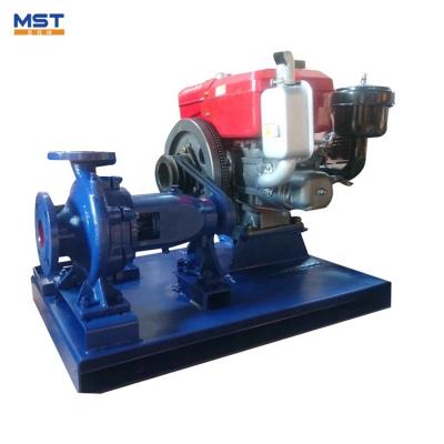 China 2inch 3inch 4inch End Suction Single Stage Diesel Engine Centrifugal Irrigation Water Pump for Irrigation and Agriculture for sale