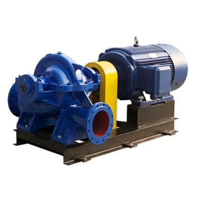 China Irrigation And Agriculture Centrifugal Metal Irrigation Double-Suction Horizontal Split Pump Radially for sale